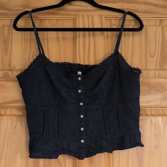AEO Navy Ruffle Set - Picture 4 of 16